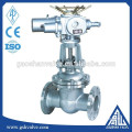 pn16 rising stem gate valve with electric actuator